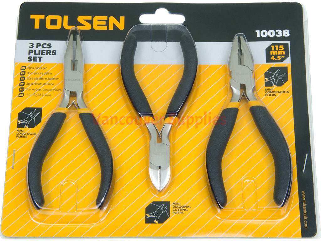 Mini diagonal cutting shop pliers